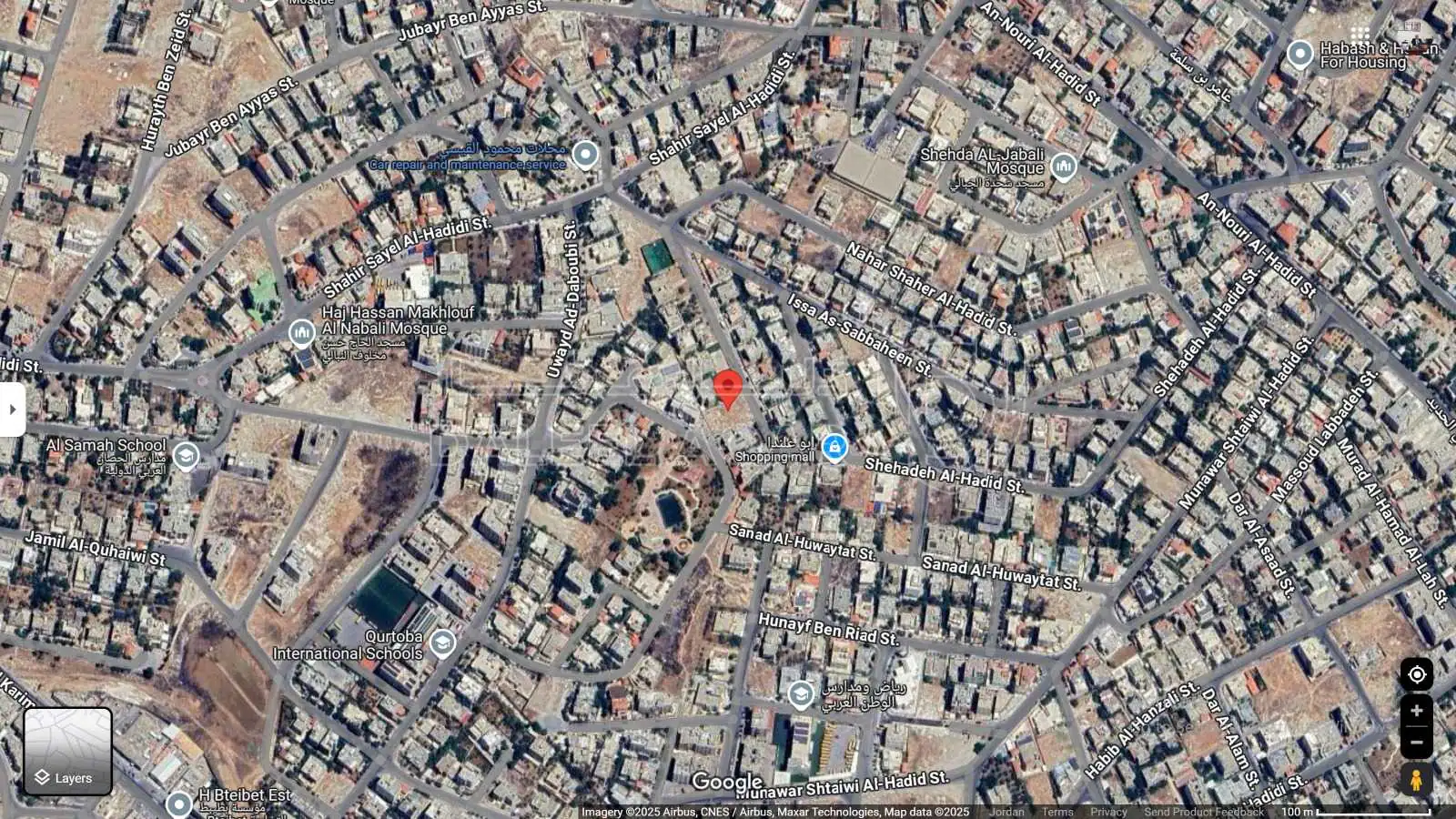 أرض في أرض للبيع 📍 الموقع: محافظة العاصمة - القويسمة - 125,000 دأ - صورة 1